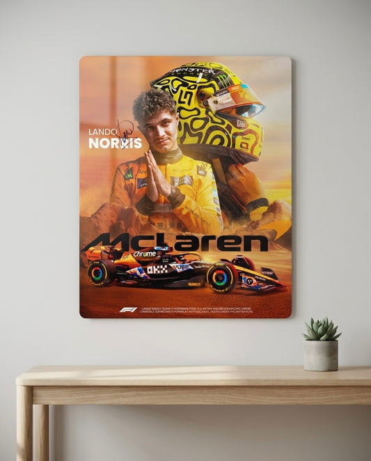 "Lando Norris" -- McLaren Desert Edition