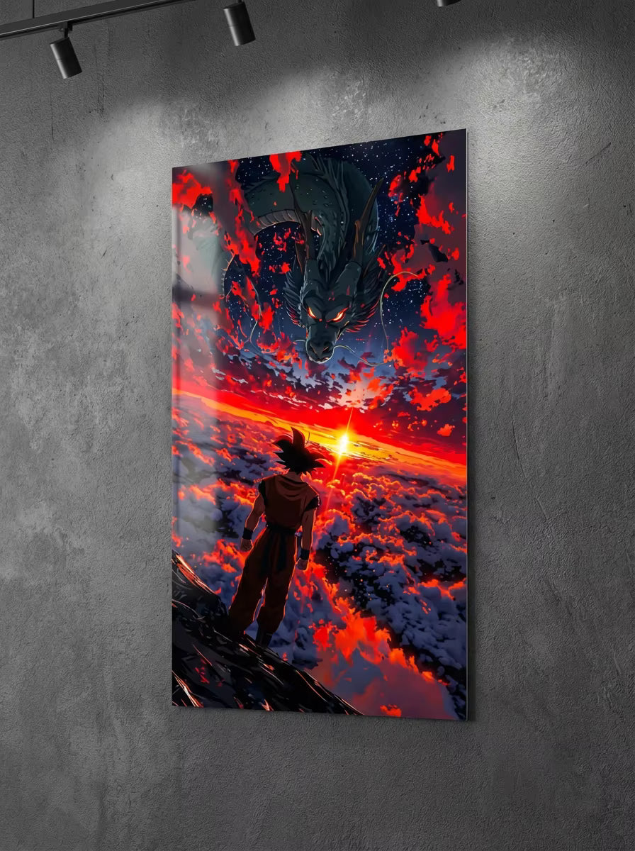 "Rise Above" – Premium Metal Print