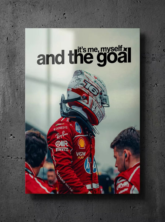"Scuderia Focus" – Ferrari F1 Edition Metal Poster