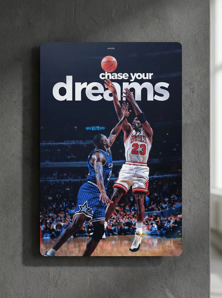 "Air 23" – Micheal Jordan Metal Poster